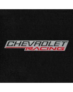 Lloyd Mats Velourtex Black Front Floor Mats For Chevrolet, Logo