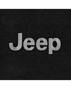 Lloyd Mats Velourtex Black Front Floor Mats For Custom Jeep, Logo