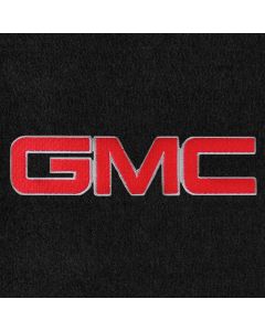 Lloyd Mats Velourtex Black Front Floor Mats For GMC, Logo