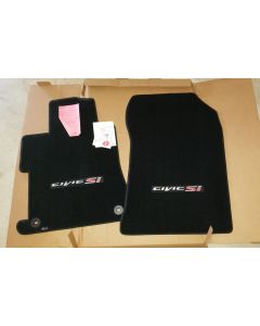 Lloyd Mats Velourtex Black Front Floor Mats For Honda Civic, Main