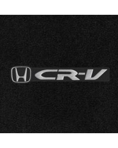 Lloyd Mats Velourtex Black Front Floor Mats For Honda CRV, Logo
