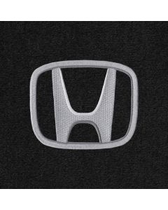 Lloyd Mats Velourtex Black Front Floor Mats For Honda Pilot, Logo