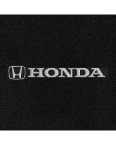 Lloyd Mats Velourtex Black Front Floor Mats For Honda, Logo