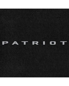 Lloyd Mats Velourtex Black Front Floor Mats For Jeep Patriot, Logo