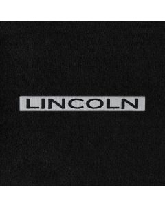 Lloyd Mats Velourtex Black Front Floor Mats For Lincoln Town Car, Logo