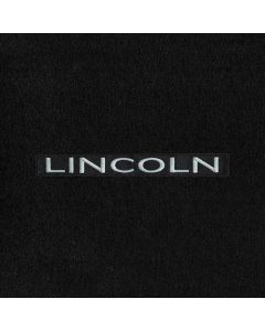 Lloyd Mats Velourtex Black Front Floor Mats For Lincoln Town Car, Logo