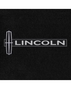 Lloyd Mats Velourtex Black Front Floor Mats For Lincoln Town Car, Logo