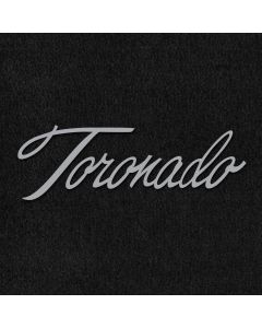 Lloyd Mats Velourtex Black Front Floor Mats For Oldsmobile Toronado, Logo