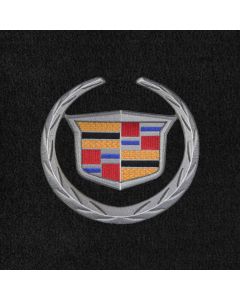 Lloyd Mats Velourtex Black Small Cargo Mat For Cadillac SRX, Logo