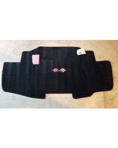 Lloyd Mats Velourtex Black Small Deck Mat For Corvette C1, Main