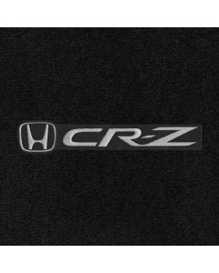 Lloyd Mats Velourtex Black Small Deck Mat For Honda CRZ, Logo