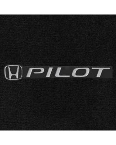 Lloyd Mats Velourtex Black Standard Cargo Mat For Honda Pilot, Logo