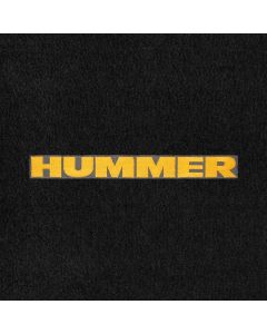 Lloyd Mats Velourtex Black Standard Cargo Mat For Hummer H2, Logo