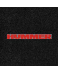 Lloyd Mats Velourtex Black Standard Cargo Mat For Hummer H3, Logo