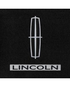 Lloyd Mats Velourtex Black Standard Trunk Mat For Lincoln Town Car, Logo
