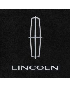 Lloyd Mats Velourtex Black Standard Trunk Mat For Lincoln Town Car, Logo