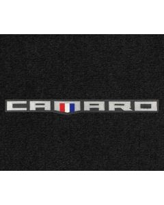 Lloyd Mats Velourtex Ebony 4PC Floor Mats For Chevrolet Camaro, Logo