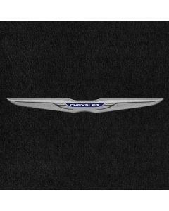 Lloyd Mats Velourtex Ebony 4PC Floor Mats For Chrysler 300 RWD, Logo