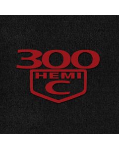 Lloyd Mats Velourtex Ebony 4PC Floor Mats For Chrysler 300 RWD, Logo