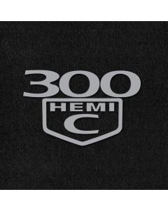 Lloyd Mats Velourtex Ebony 4PC Floor Mats For Chrysler 300 RWD, Logo