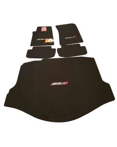 Lloyd Mats Velourtex Ebony 5PC Floor Mats For Camaro ZL1 Coupe, 5PC