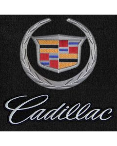 Lloyd Mats Velourtex Ebony Front Floor Mats For Cadillac SRX, Logo