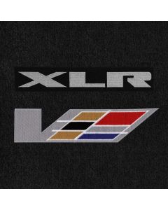 Lloyd Mats Velourtex Ebony Front Floor Mats For Cadillac XLR-V, Mats