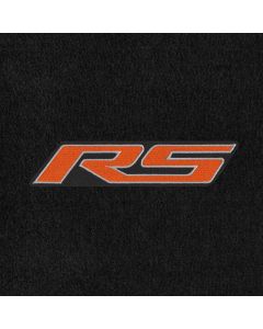 Lloyd Mats Velourtex Ebony Front Floor Mats For Camaro RS, Logo