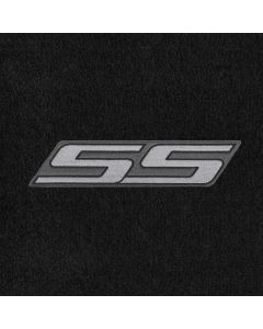 Lloyd Mats Velourtex Ebony Front Floor Mats For Camaro SS, Logo