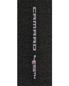 Lloyd Mats Velourtex Ebony Front Floor Mats For Chevrolet Camaro, Logo