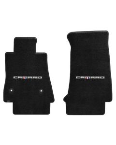 Lloyd Mats Velourtex Ebony Front Floor Mats For Chevrolet Camaro, Mats
