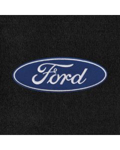 Lloyd Mats Velourtex Ebony Front Floor Mats For Ford F-250, Logo