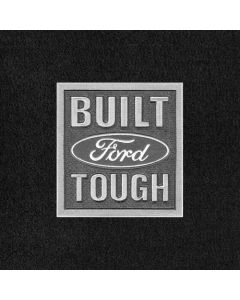 Lloyd Mats Velourtex Ebony Front Floor Mats For Ford F-350 Super Duty, Logo