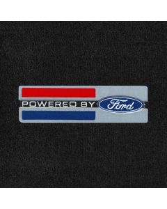Lloyd Mats Velourtex Ebony Front Floor Mats For Ford F-350 Super Duty, Logo