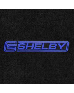 Lloyd Mats Velourtex Ebony Front Floor Mats For Mustang Shelby GT350, Logo