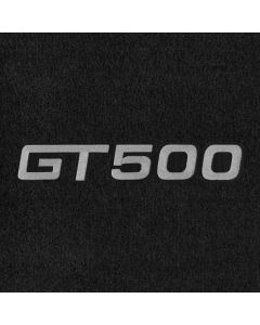 Lloyd Mats Velourtex Ebony Front Floor Mats For Mustang Shelby GT500, Logo