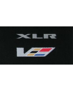 Lloyd Mats Velourtex Ebony Standard Trunk Mat For Cadillac XLR-V, Logo