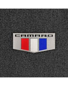 Lloyd Mats Velourtex Ebony Standard Trunk Mat For Camaro Coupe, Logo