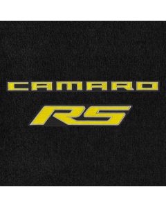 Lloyd Mats Velourtex Ebony Standard Trunk Mat For Camaro RS, Logo