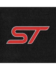 Lloyd Mats Velourtex Ebony Standard Trunk Mat For Ford Fiesta, Logo