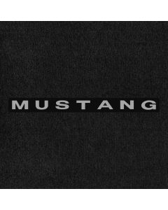 Lloyd Mats Velourtex Ebony Standard Trunk Mat For Ford Mustang, Logo