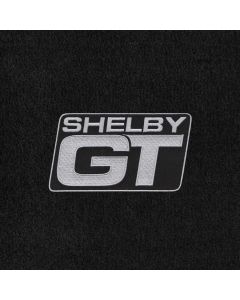 Lloyd Mats Velourtex Ebony Standard Trunk Mat For Mustang, Logo