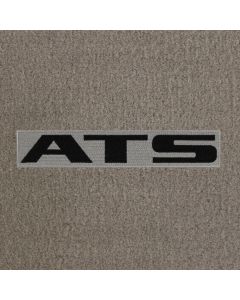 Lloyd Mats Velourtex Grey 3PC Floor Mats For Cadillac ATS, Logo