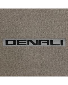 Lloyd Mats Velourtex Grey Front Floor Mats For GMC Denali, Logo