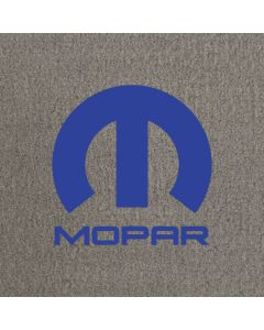 Lloyd Mats Velourtex Grey Front Floor Mats For Plymouth Prowler, Logo