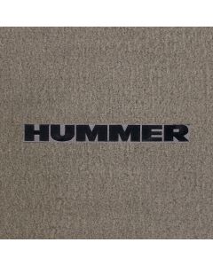 Lloyd Mats Velourtex Grey Standard Cargo Mat For Hummer H2, Logo