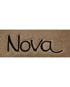 Lloyd Mats Velourtex Pick Front Floor Mats For Chevrolet Nova, Logo