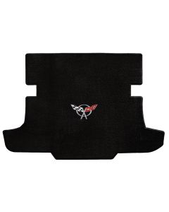 Lloyd ® - Ultimat™ Black Custom Cargo Mat With Silver C5 Flags Logo (600017)