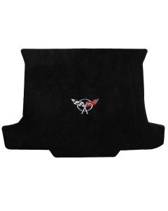 Lloyd ® - Ultimat™ Black Custom Cargo Mat With Silver C5 Flags Logo (600018)