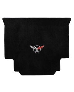 Lloyd ® - Ultimat™ Black Custom Cargo Mat With Silver C5 Flags Logo (600019)